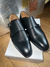 Paul Smith Oxford Grain Black Leather Buckle Shoes New/boxed Uk9.5