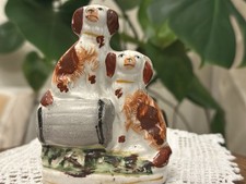 Antique Staffordshire Spaniels