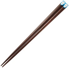 "Doraemon" painted chopsticks blue 008536
