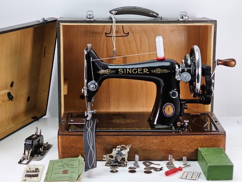 Serviced heavyduty 1951 singer - serviced,