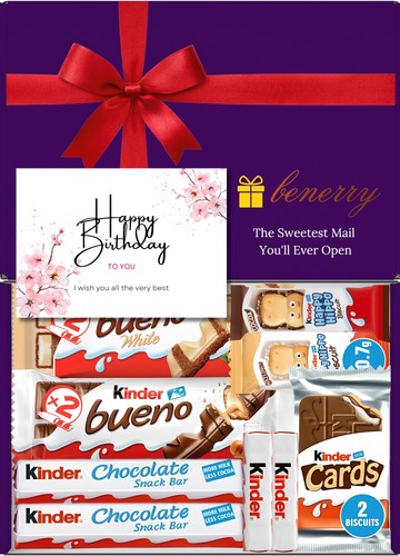 Benerry kinder chocolate gift - kinder,