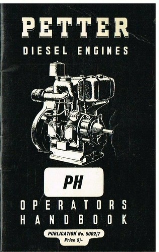 Petter series diesel engine - ph,
