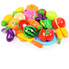 Children Toys Cutting Fruits