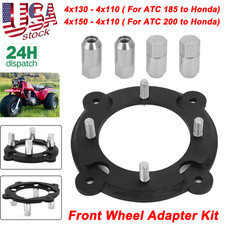 For 1981-1986 Honda ATC 200 ATC185 4x150 To 4x110 Bolt Front Wheel Adapter Kit