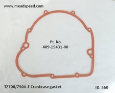 Yamaha TZ700 Crankcase Gasket, TZ700 Gasket, 409-15461-01, 409-15461-00, TZ750
