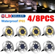 8LED Solar Power Ground Lights