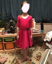 Pink Juvenile Latin Dress