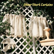 Vintage Tassel Linen Short