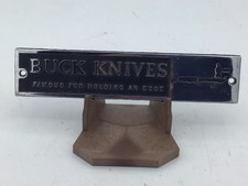 Vintage Buck Knives Countertop