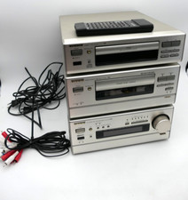 Onkyo C-711 Disc Player + K-R609 Cassette Tape Deck + R-811RDS Tuner Amplifier^