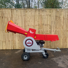 CRYTEC Branch Logger Wood Chopper Garden Petrol 5inch Logging Firewood Processor