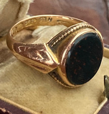 5.6g - 15ct Gold Bloodstone