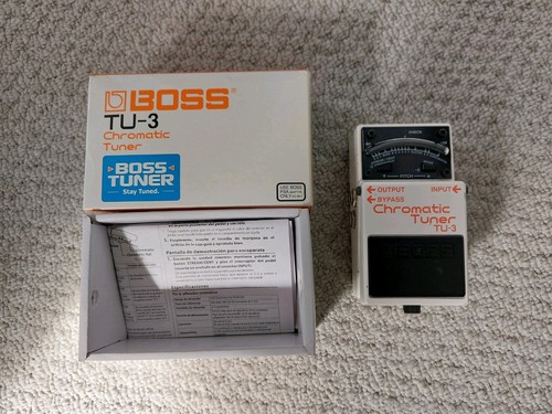 Boss chromatic tuner - boss, tu-3