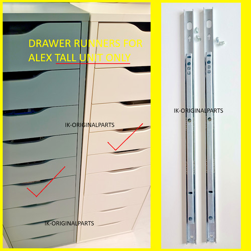 Ikea alex drawers tall - drawers,