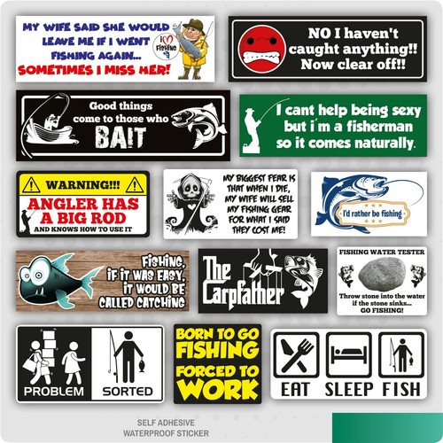 Various funny fishing angling - funny,