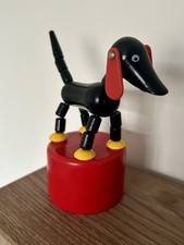 Vintage Wooden Collapsible Dog