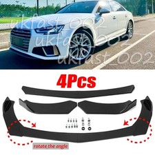 Front Bumper Lip Body Spoiler Kit Splitter Spoiler For Audi A1 A3 S3 A5 S4 A6 8P