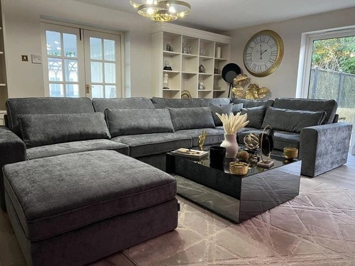 Brand new ruby corner - new, sofa