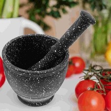 GRANITE PESTLE AND MORTAR