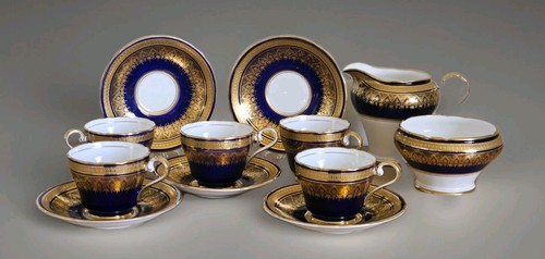 Aynsley bone china tea set - china,