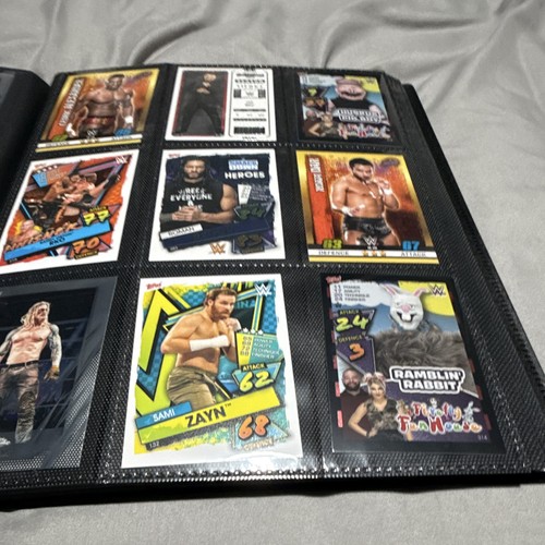 Topps wwe slam attax card - topps,