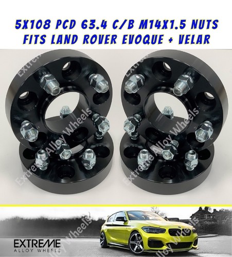 Alloy wheel spacers 20mm - 20mm, for