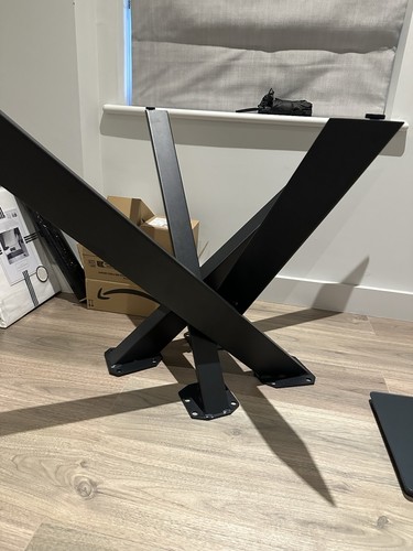Modern metal table legs - modern,