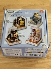 Cute Room Corner Of Happiness Corner Of Garden DIY House Wooden NO GLUE BOX OPEN