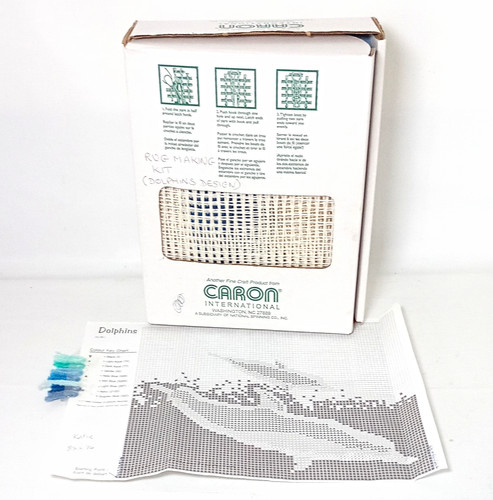 Caron dolphin latch hook kit - dolphin,