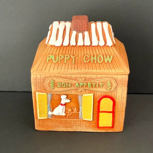 Puppy chow ceramic dog treat - puppy,