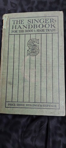 Rare 1901 singer hand book - 1901, for