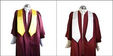 Choir Robe Gown and Sash Stole