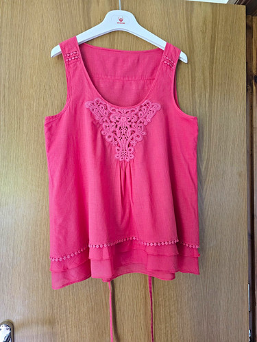 Mint velvet pink cotton - cotton, lace