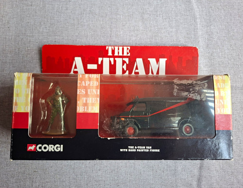 Corgi the team - corgi, van