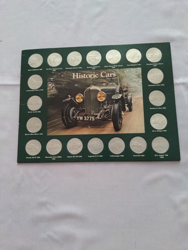 Shell historic cars - historic, 20-coin