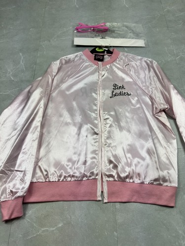 Grease pink ladies satin - pink,