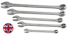 BRITOOL ENGLAND AF COMBINATION SPANNER / WRENCH SET WITH (12 POINT) RING