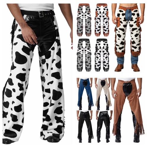 Men western cowboy chaps - cowboy,