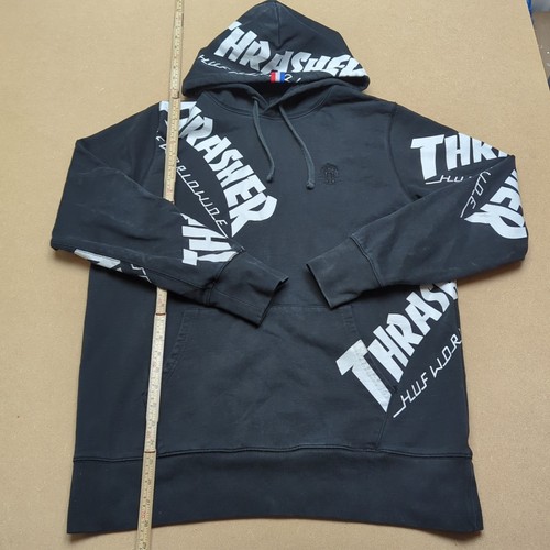Huf thrasher hoodie mens - thrasher,