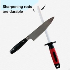 Kitchen 10'' Ceramic Knife Sharpening Rod Sharpener Sharpening Steel For Knife
