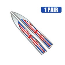 2Pcs 3D ENGLAND Shield Flag