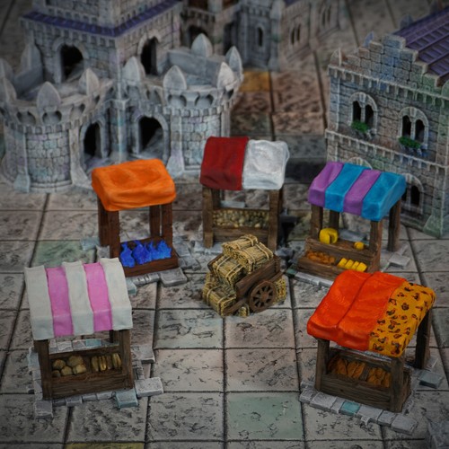 Market stalls kingdom - kingdom, tor