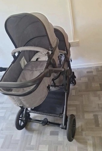 Hauck atlantic twin pram - hauck,