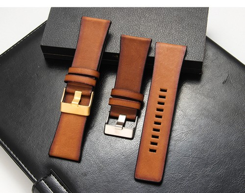 Genuine leather watch strap - watch,