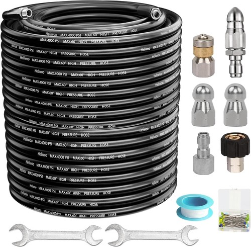 Pohir 100ft sewer jetter kit - 100ft,