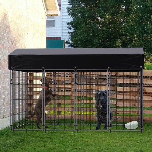 Metal dog cage crate - fence, pet
