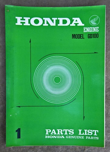 Vintage 1968 genuine honda - 1968,