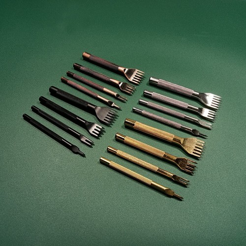 Leather craft hole pricking - craft,