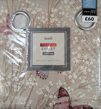 Dunelm Thermal Eyelet Curtains