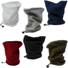 Neck Warmer Fleece Black